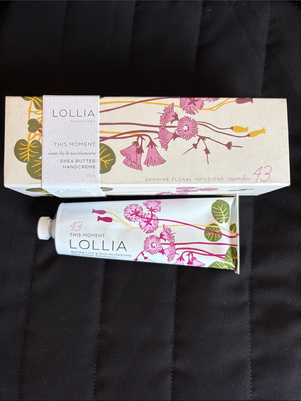 Lollia #43 “This Moment” Water Lily & Sun Blossoms Shea Butter Handcreme